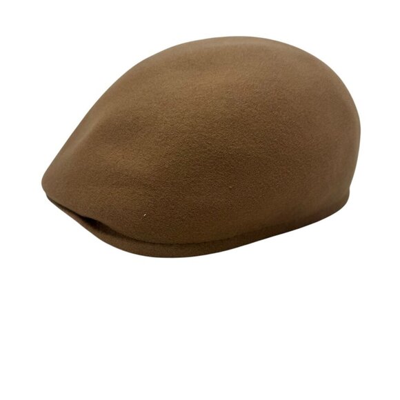 Country Gentleman Ascot mens hat size XL wool newsboy cap camel color wool VTG - Picture 2 of 7
